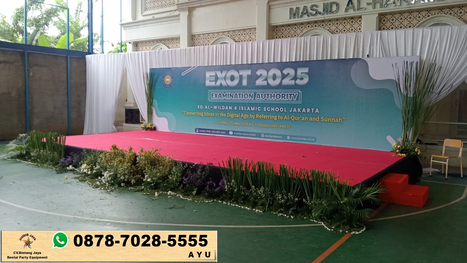 Sewa Panggung Tirai Dan Backdrop Di Jakarta