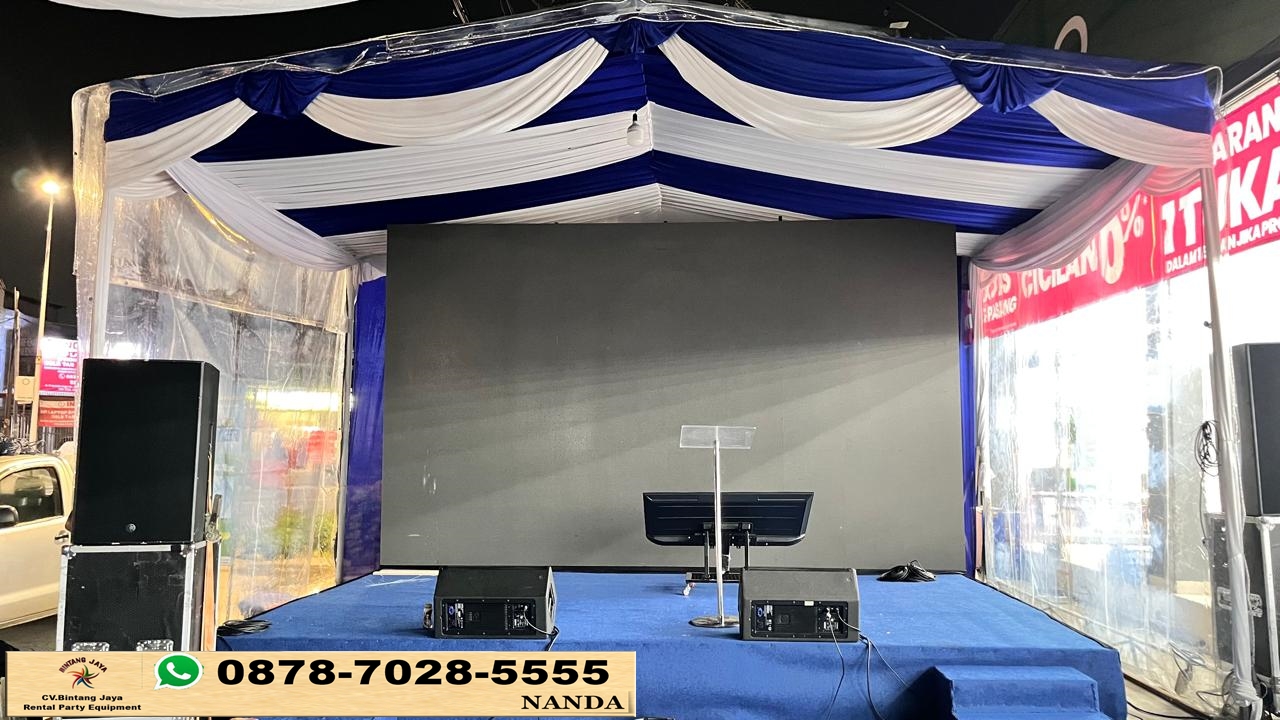 Sewa Tenda Hanggar Untuk Tenda Panggung di Jakarta