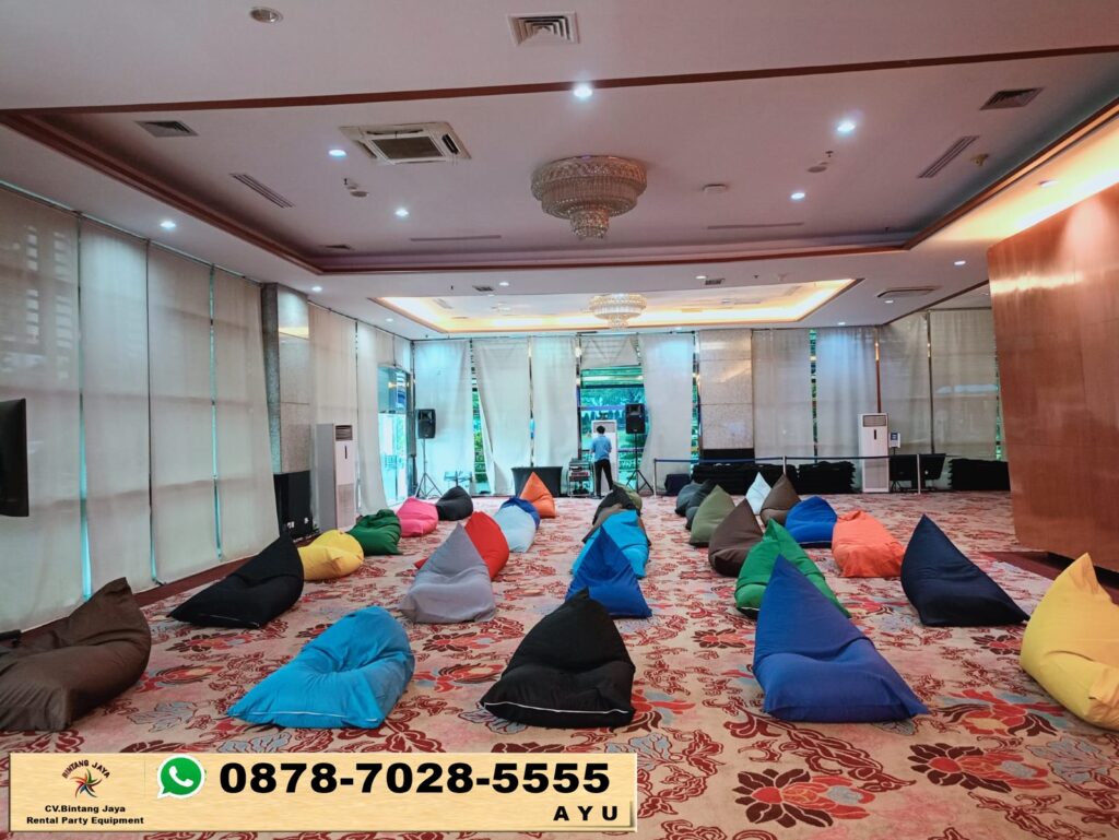 Disewakan Bantal Sterofoam Warna Warni Area Jakarta Barat