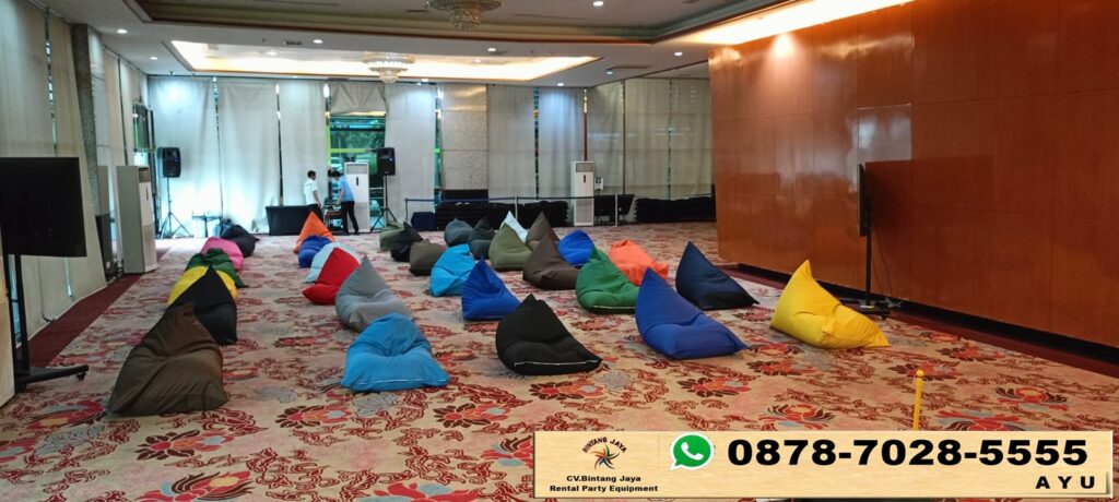 Disewakan Bantal Sterofoam Warna Warni Area Jakarta Barat