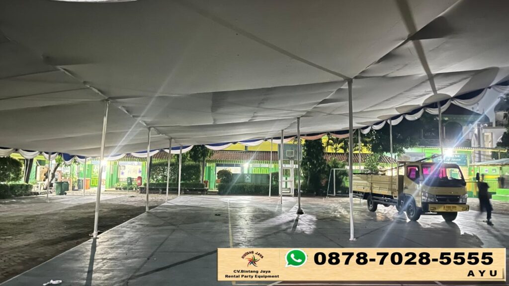 Jasa Sewa Tenda Serut Konvensional di Jakarta Bekasi