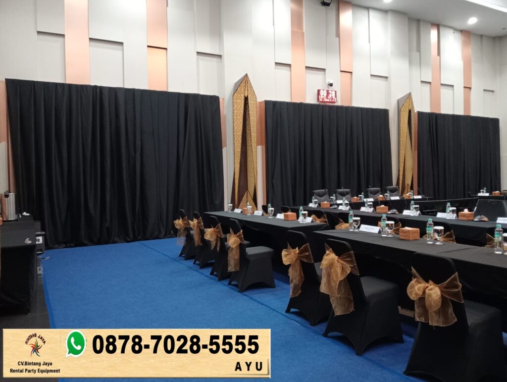 Rental Black Curtain Tebal Kedap Cahaya Di Jakarta