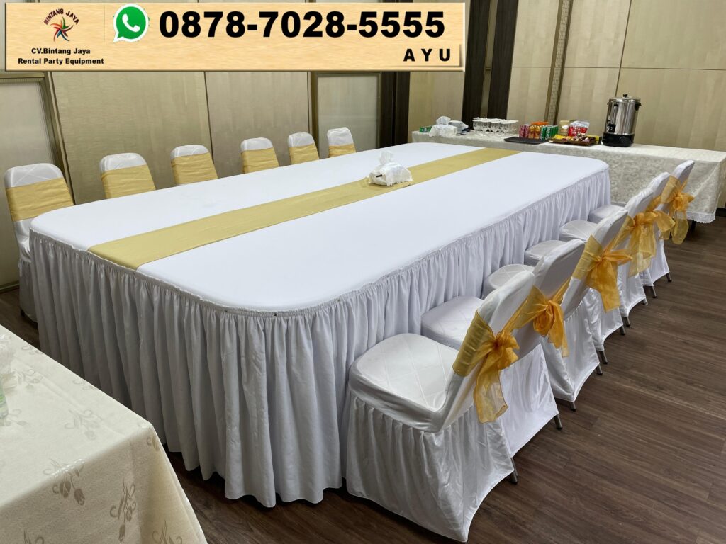 Rental Cover Meja Dan Sarung Kursi Jakarta