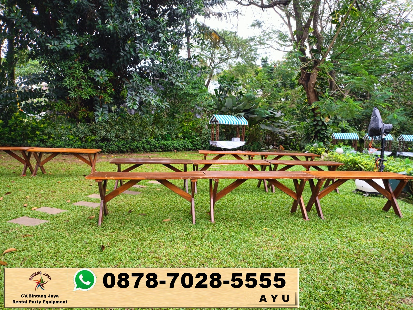 Rental Garden Table Atau Meja Taman Di Jakarta