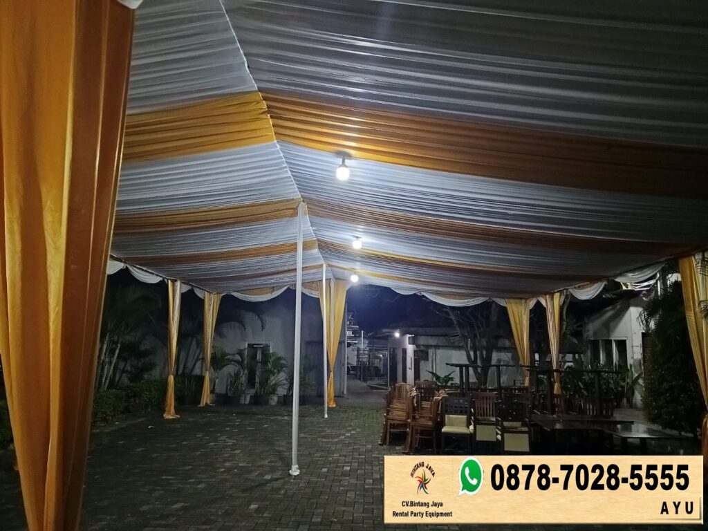 Rental Tenda Serut Konvensional di Jakarta