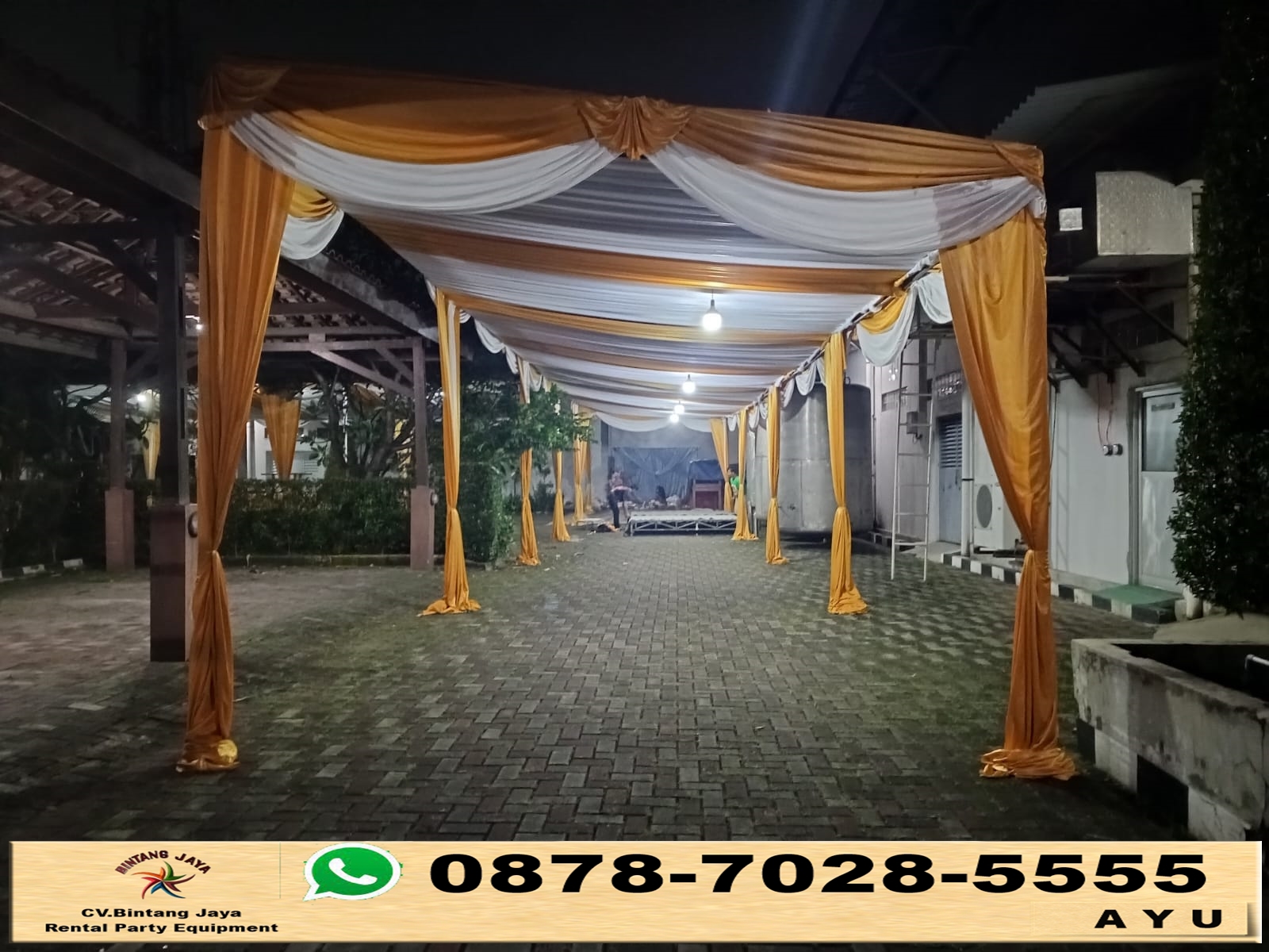 Rental Tenda Serut Konvensional di Jakarta