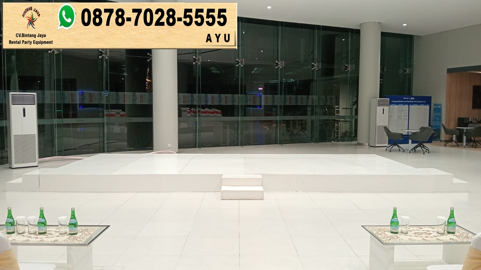 Sewa Panggung Melaminto Event BYD Pluit Jakut