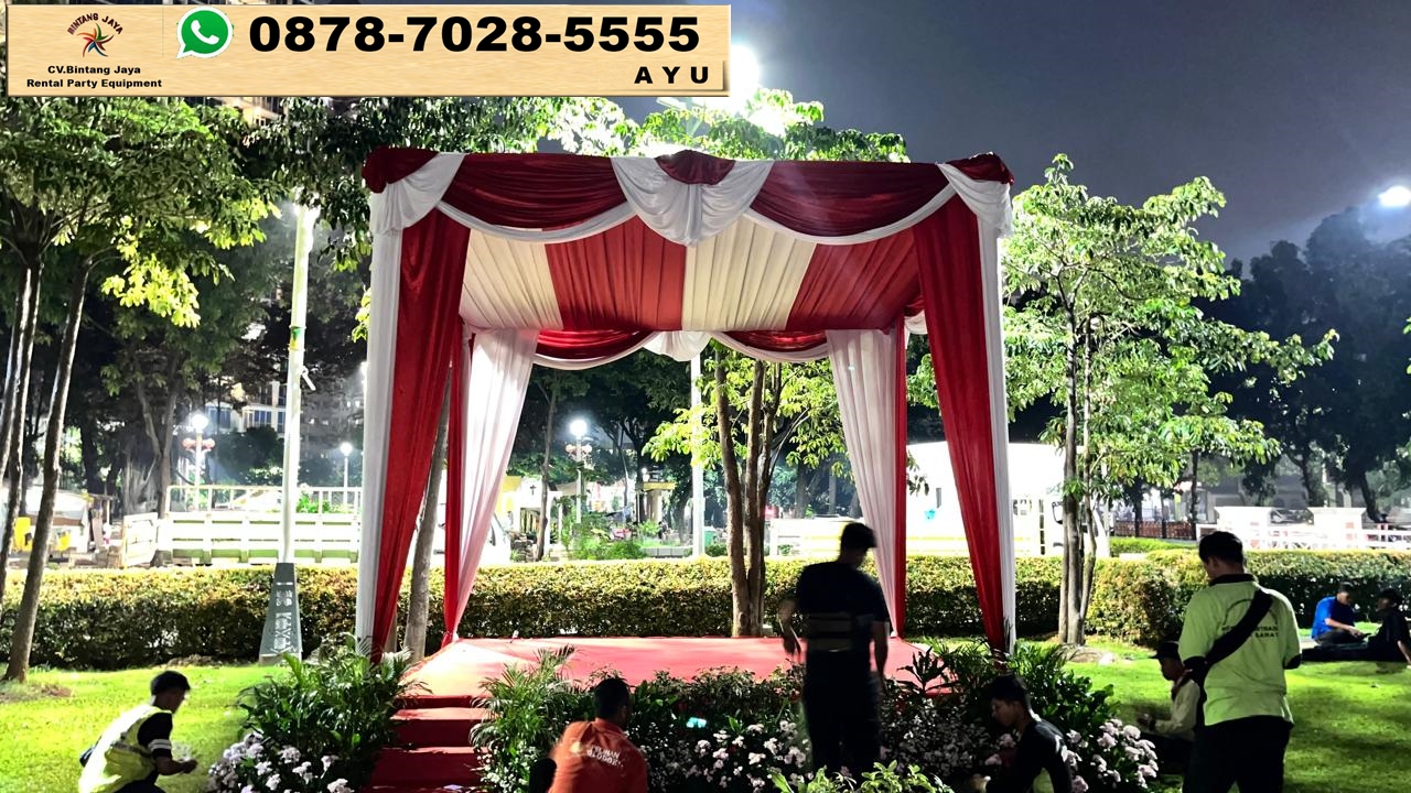 Sewa Tenda Konvensional Dan Panggung Di Jakbar