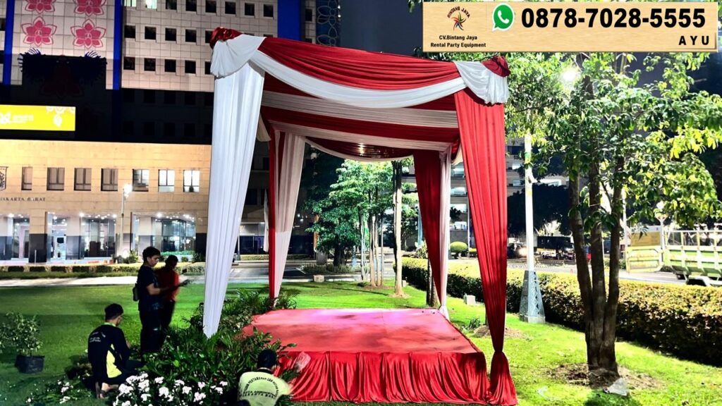 Sewa Tenda Konvensional Dan Panggung Di Jakbar