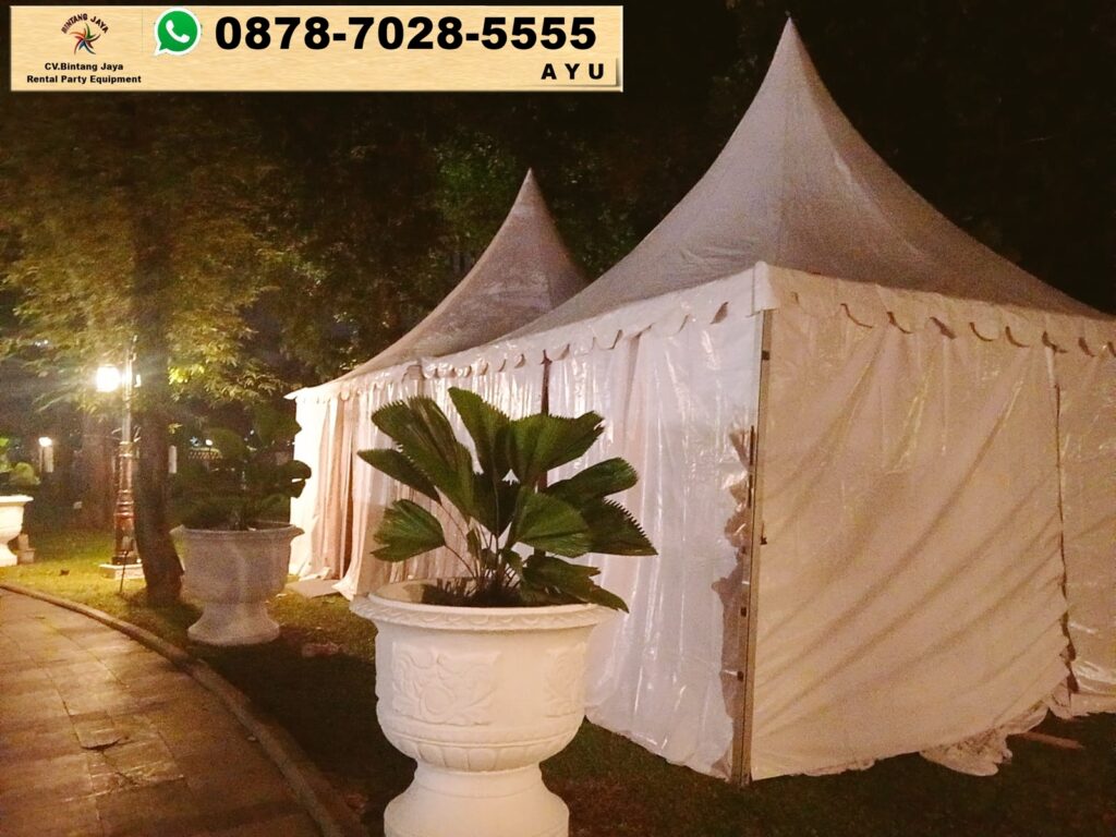 Pusat Sewa Tenda Sarnafil Dekorasi Kain Looring Dan Kursi Jakarta