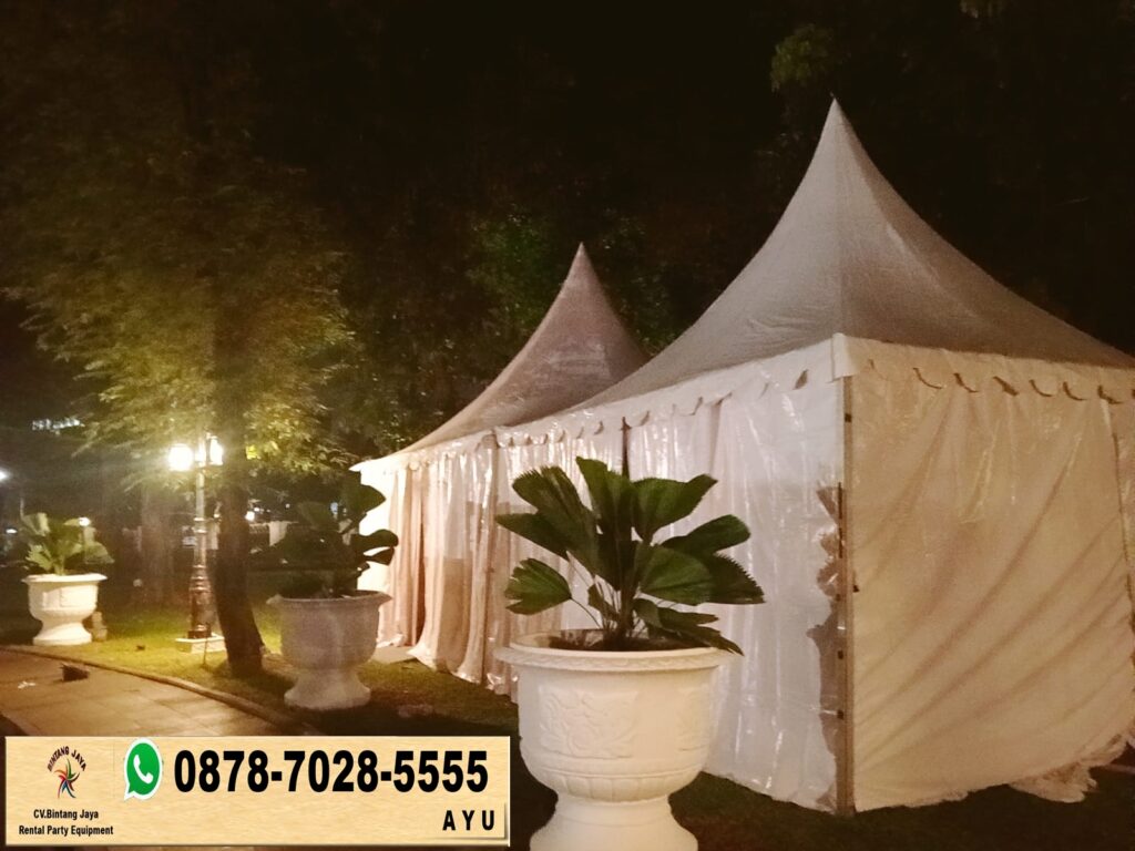 Pusat Sewa Tenda Sarnafil Dekorasi Kain Looring Dan Kursi Jakarta