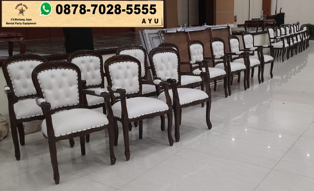 Jasa Sewa Arm Chairs Kayu Jati VIP Jakarta