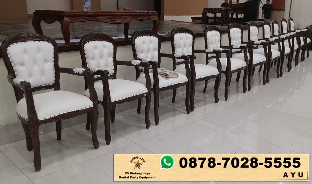 Jasa Sewa Arm Chairs Kayu Jati VIP Jakarta