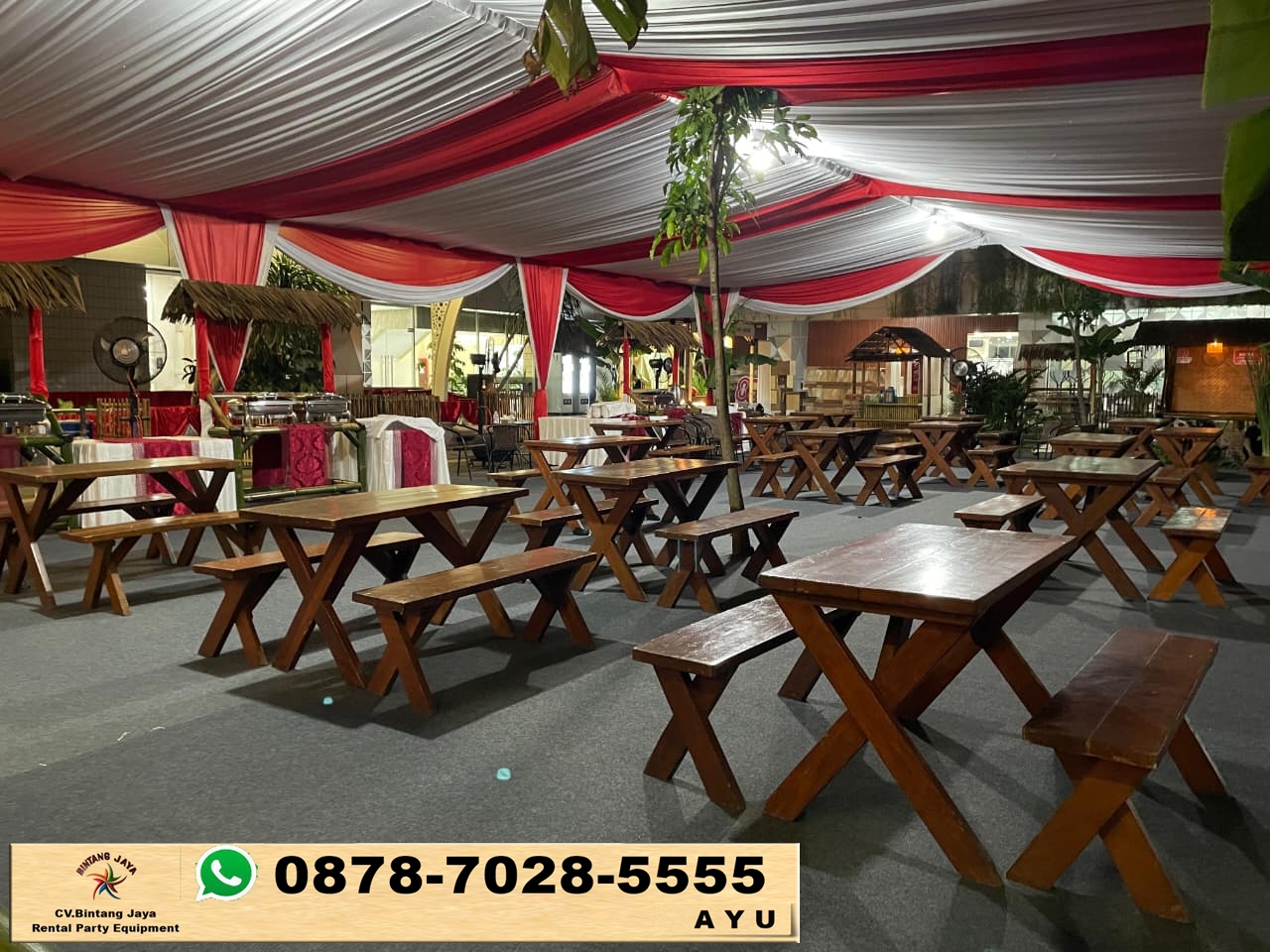 Jasa Sewa Tenda Dan Meja Kursi Taman Jakarta