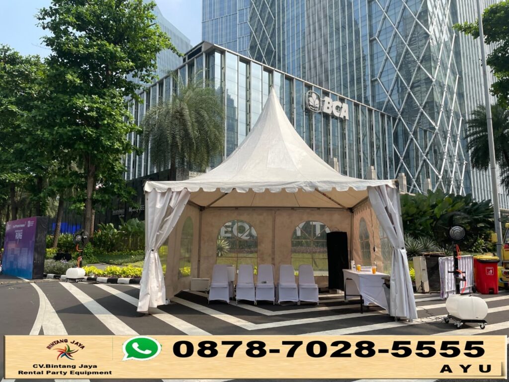Jasa Sewa Tenda Kerucut Event Bazar Di Bandung