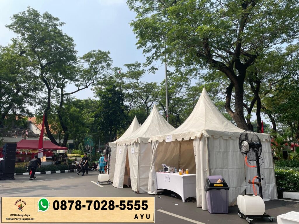 Jasa Sewa Tenda Kerucut Event Bazar Di Bandung