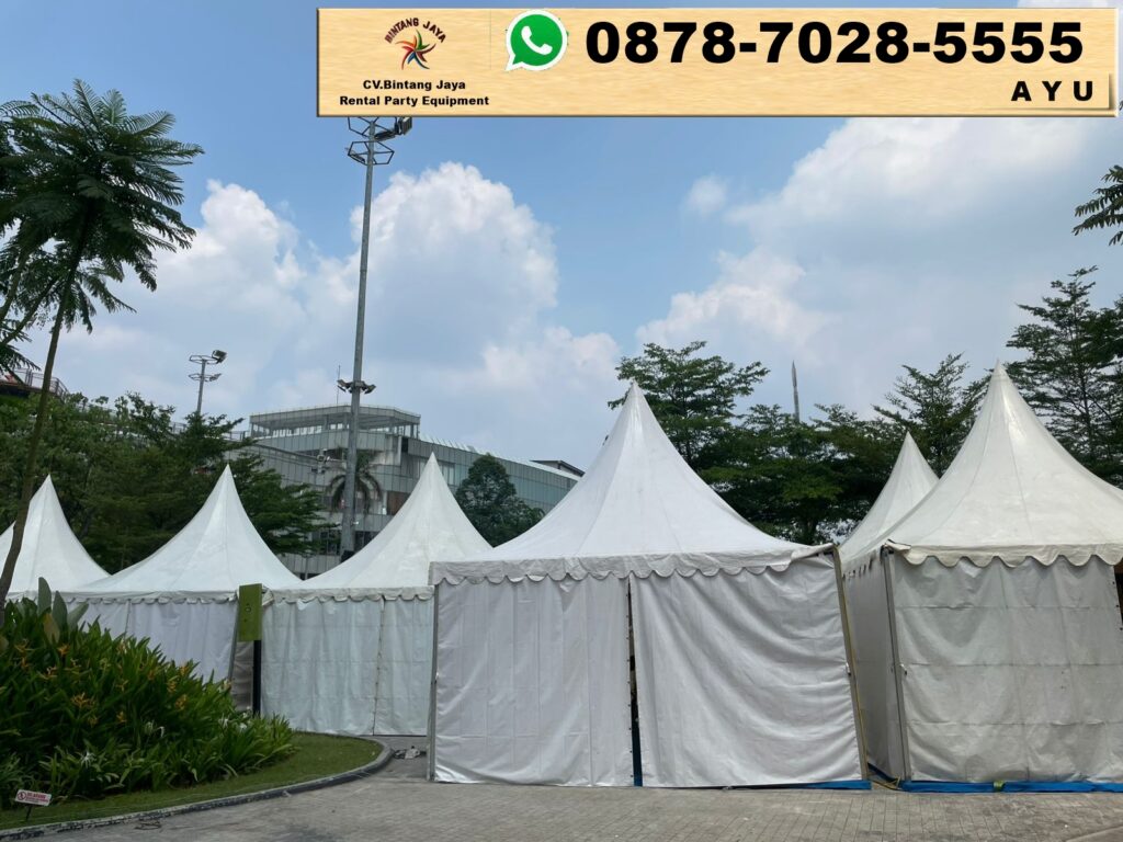Jasa Sewa Tenda Kerucut Event Bazar Di Bandung