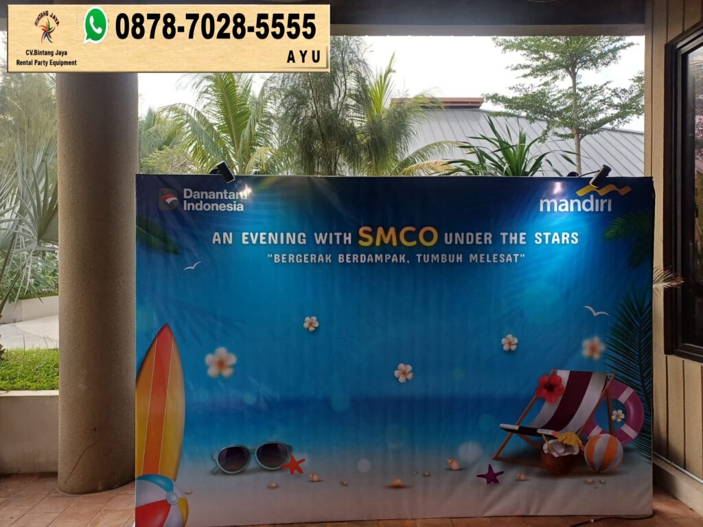 Rental Panggung Dan Backdrop PIK 2 Tangerang