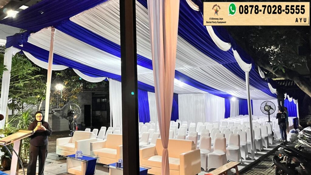 Rental Tenda Serut Dan Meja Kursi Sofa Flooring Gong Jakarta