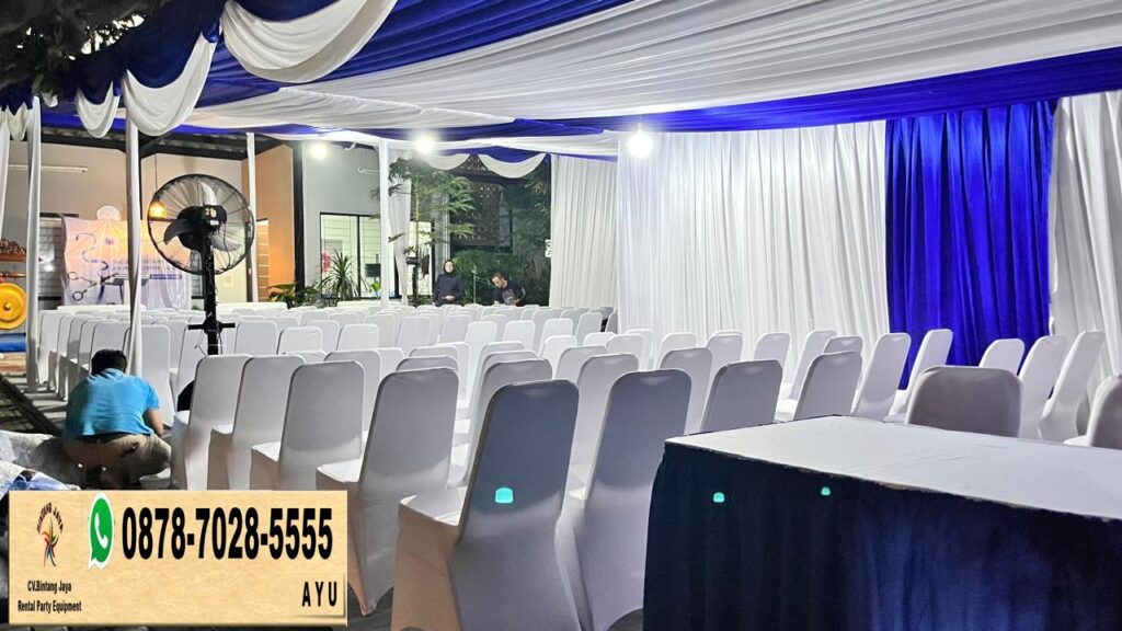 Rental Tenda Serut Dan Meja Kursi Sofa Flooring Gong Jakarta