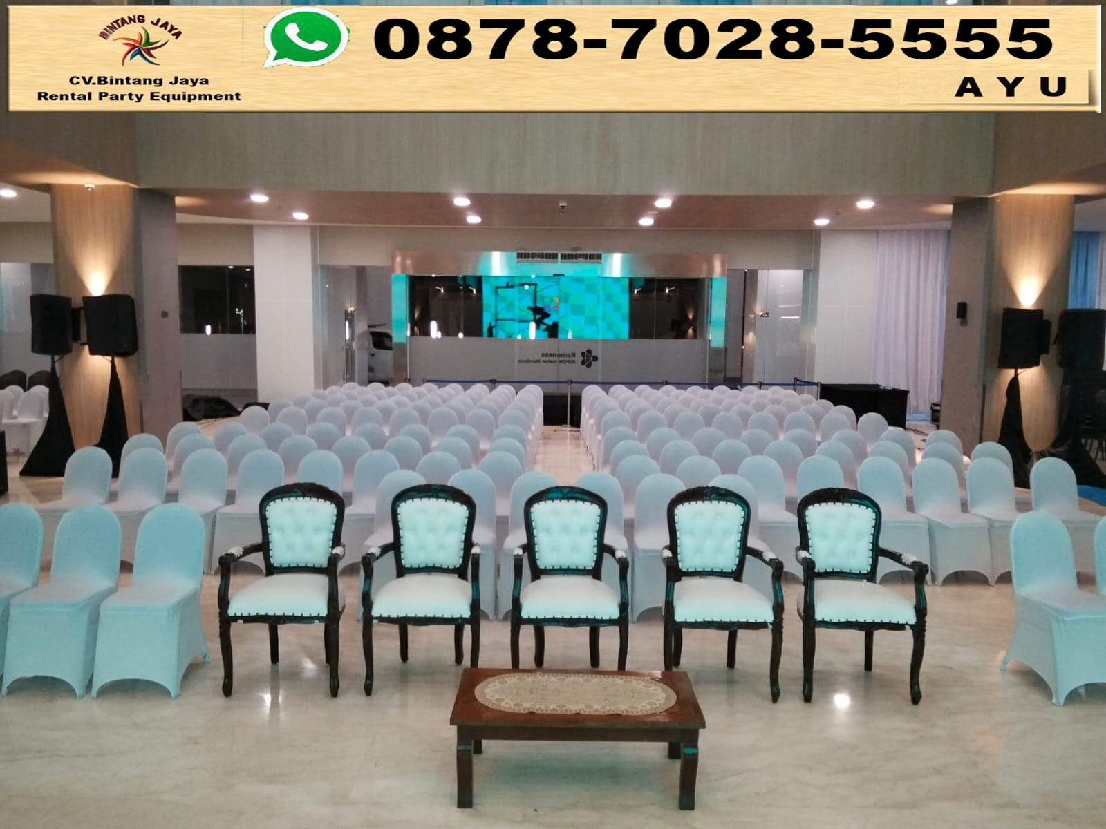 Sewa Kursi Cover Dan Arm Chairs Jakarta