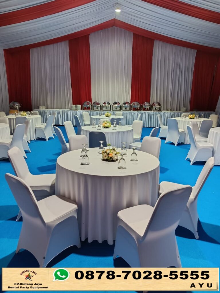 Sewa Tenda Serut Flooring Meja Kursi Dan Sarnafil Jakarta