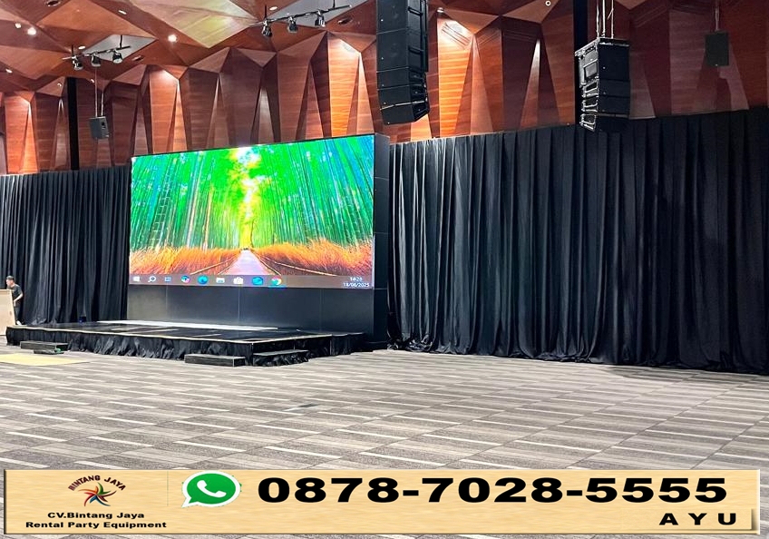 Pusat Jasa Sewa Tirai Hitam Atau Black Curtain Jakarta