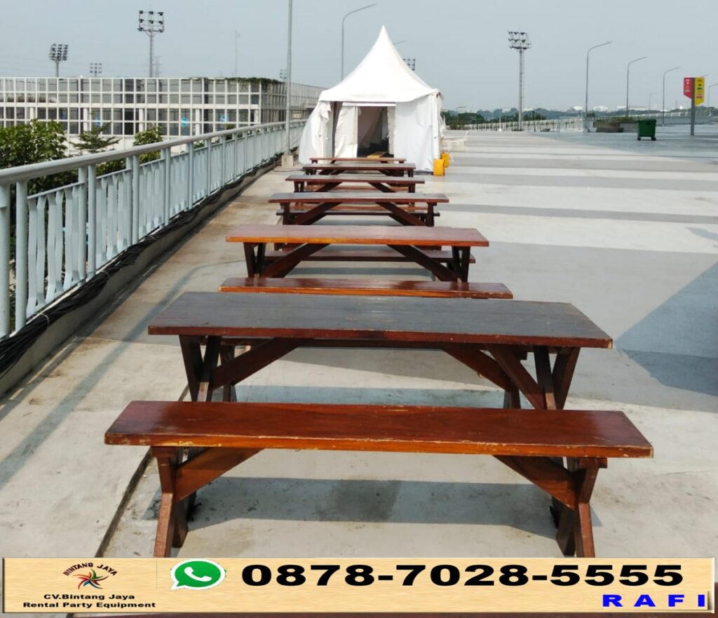Rental Kursi Plus Meja Kayu Extra Di Jakarta Barat
