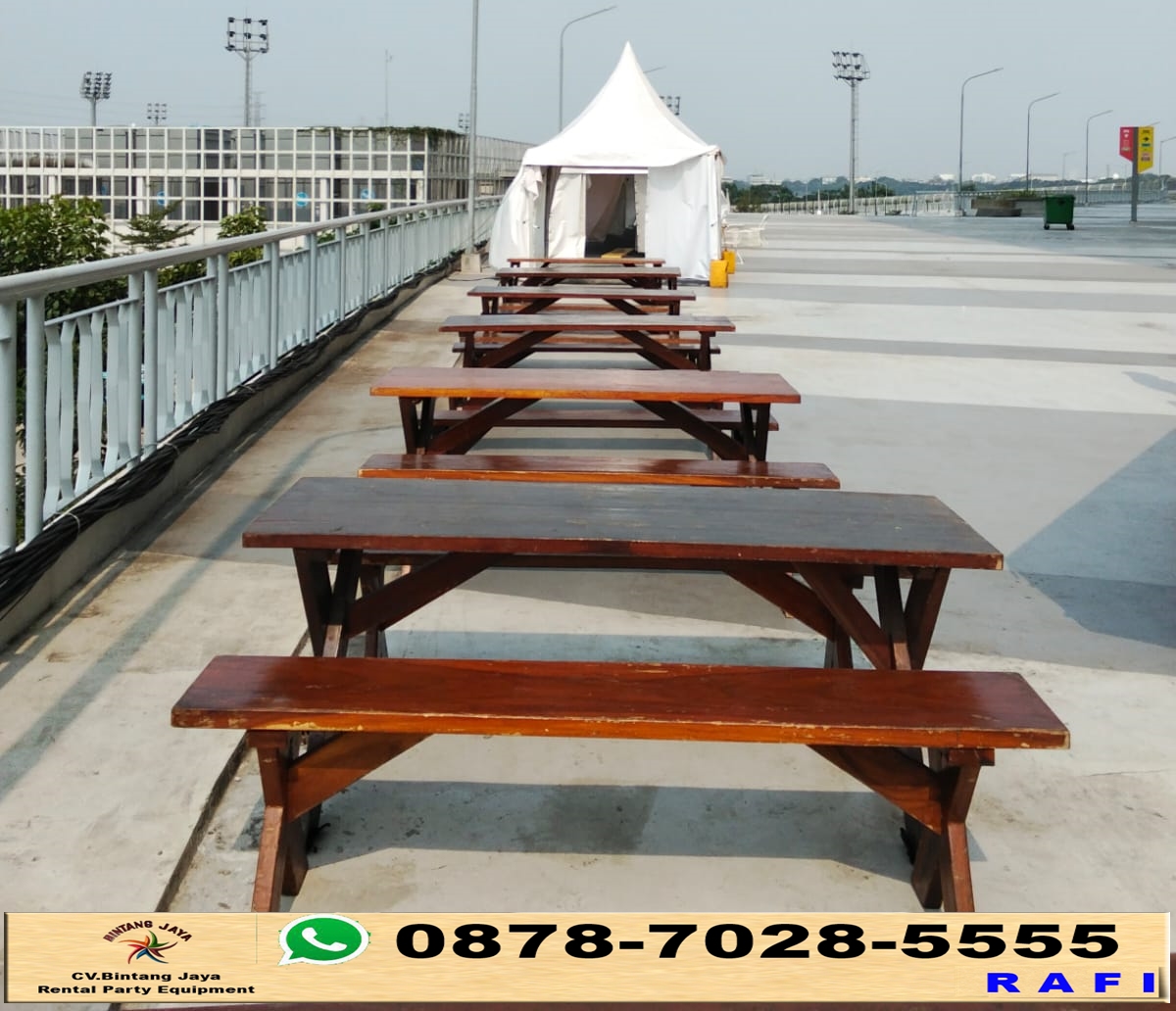 Rental Kursi Plus Meja Kayu Extra Di Jakarta Barat
