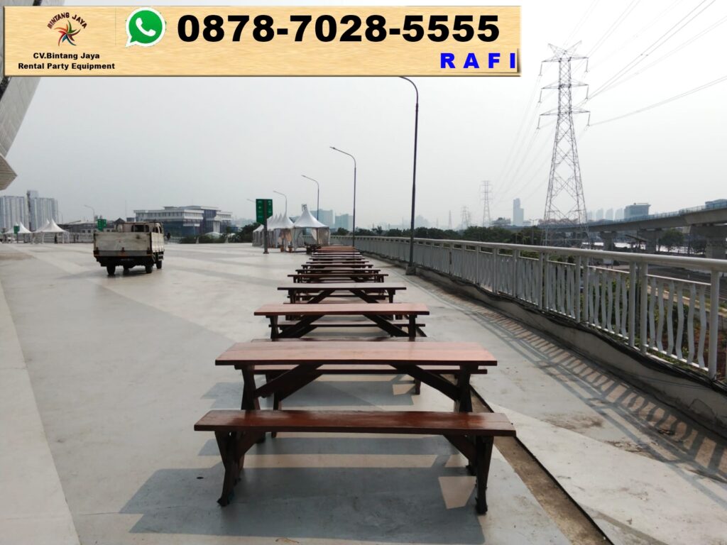 Rental Kursi Plus Meja Kayu Extra Di Jakarta Barat