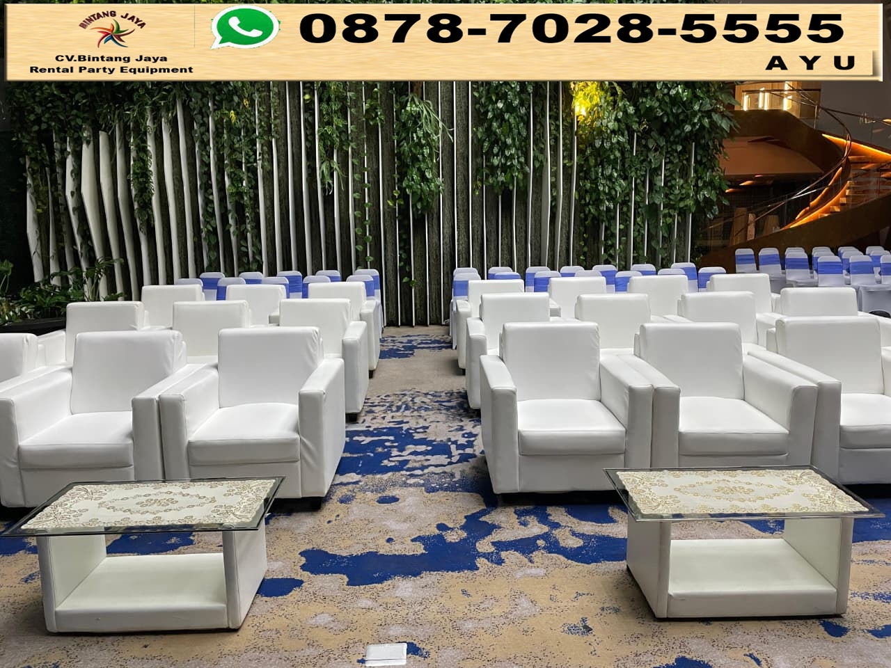 Rental Sofa Dan Kursi Venue Menara Brilian Jakarta