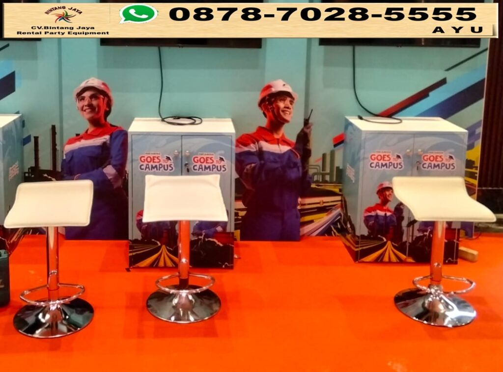 Sewa Kursi Bar Kotak Warna Putih Jakarta
