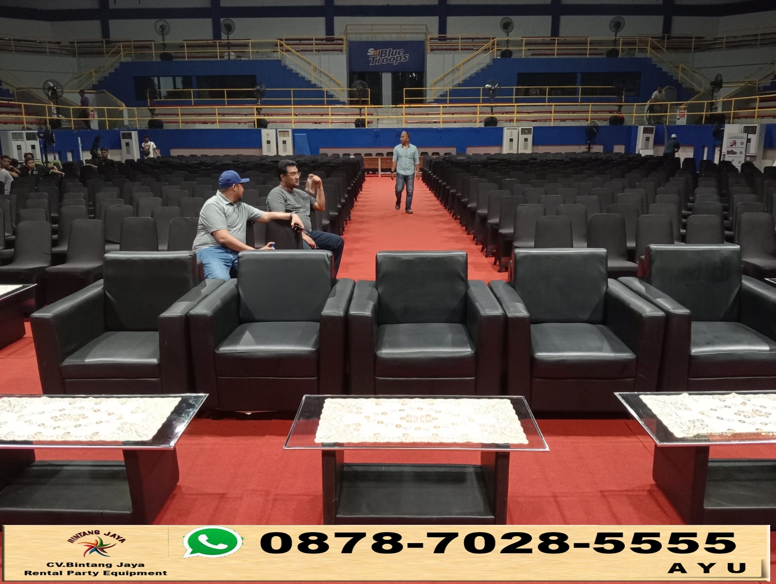 Sewa Kursi Sofa Dan Meja Kaca Vip Jakarta
