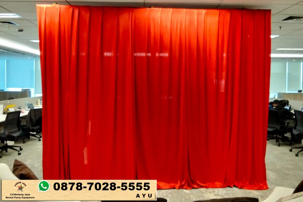 Sewa Tirai Merah Lotto Terbaik Di Banten