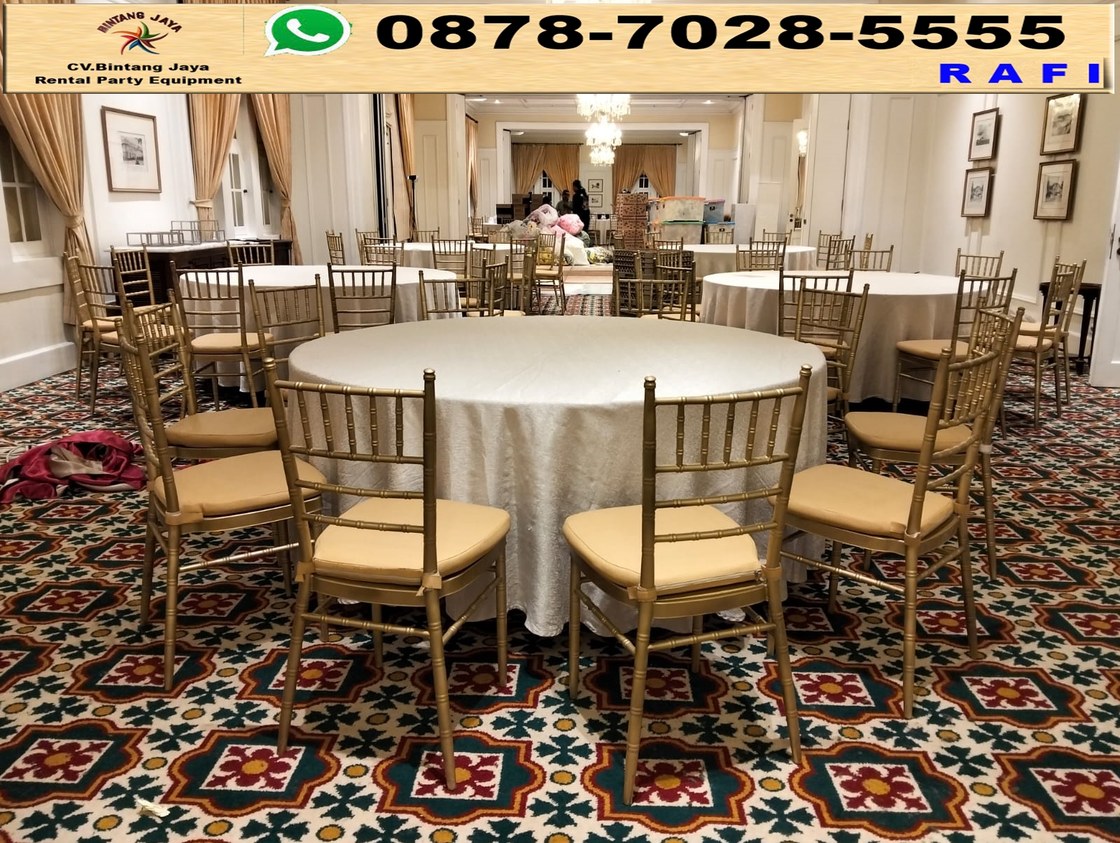 Jasa Sewa Kursi VIP Tiffany Set Meja Bundar Jakarta1 Jasa Sewa Kursi VIP Tiffany Set Meja Bundar Jakarta