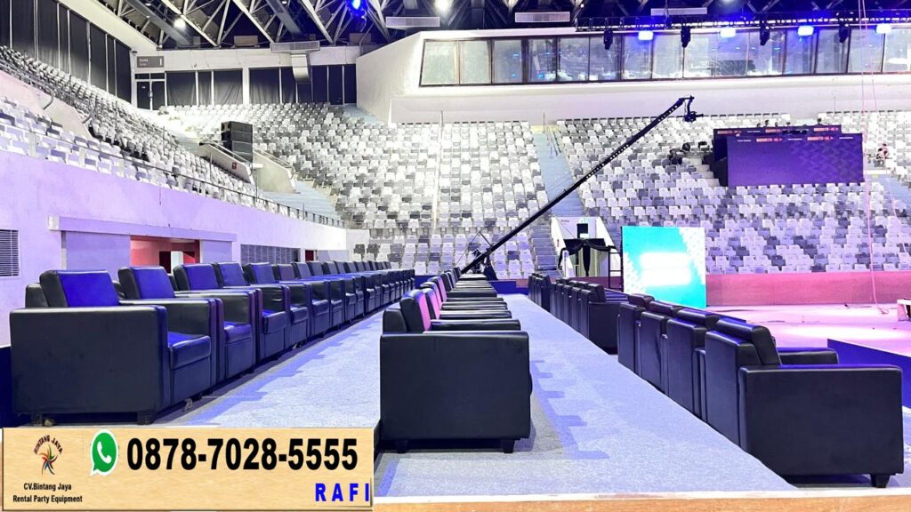 Jasa Sewa Sofa Dan Kursi Cover Hitam Senayan Jakpus