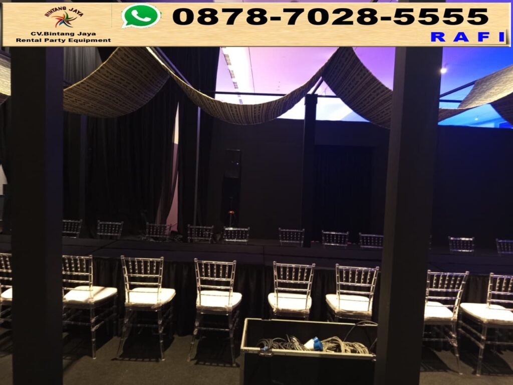 Pusat Sewa Kursi VIP Acrylic Bening Jakarta