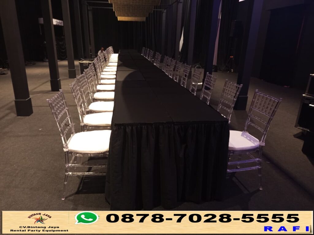 Pusat Sewa Kursi VIP Acrylic Bening Jakarta