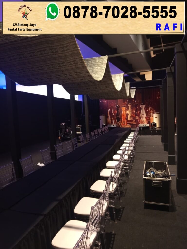 Pusat Sewa Kursi VIP Acrylic Bening Jakarta