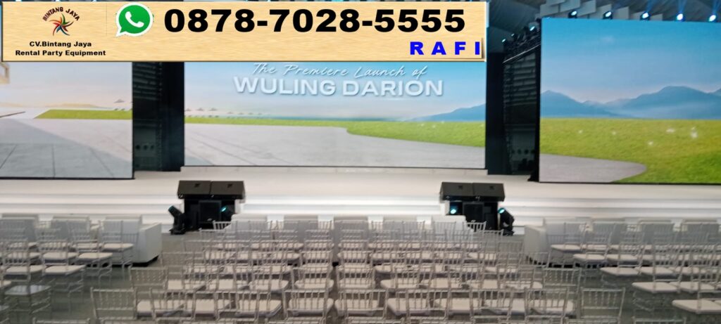 Melayani Sewa Kursi Tiffany Akrilik Acara Wuling Jakarta