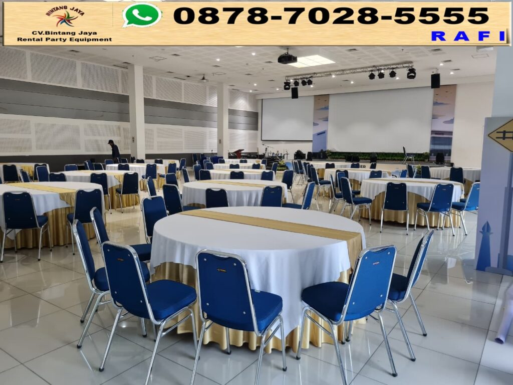 Rental Meja Bundar Dan Kursi Stainless Eventt Jakarta