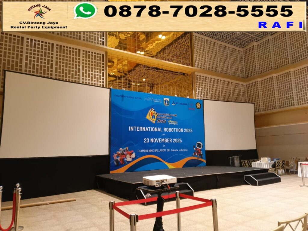 Rental Meja Panggung Dan Tiang Antrian Jakarta