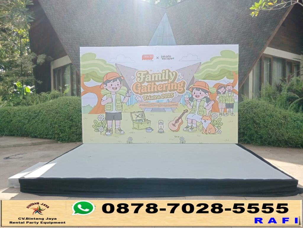 Sewa Panggung Tenda Roder Dan Kursi Futura Event TMP Kalibata
