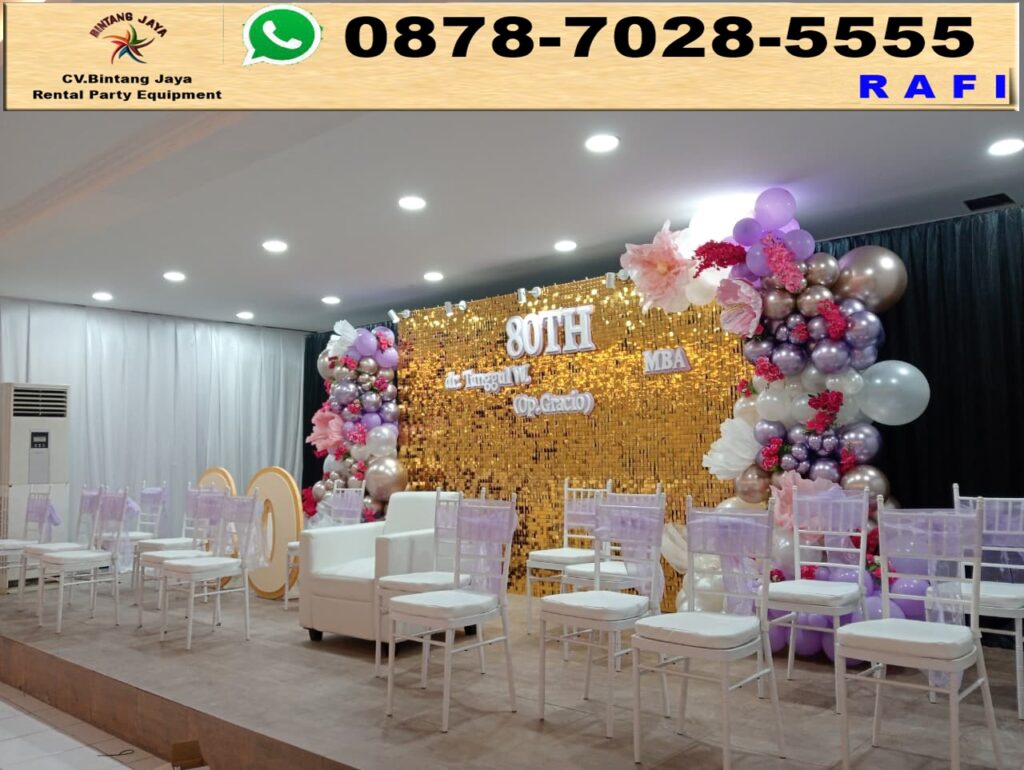 Paket Sewa Kursi Tifanny Futura Dan Meja Kotak Jakarta