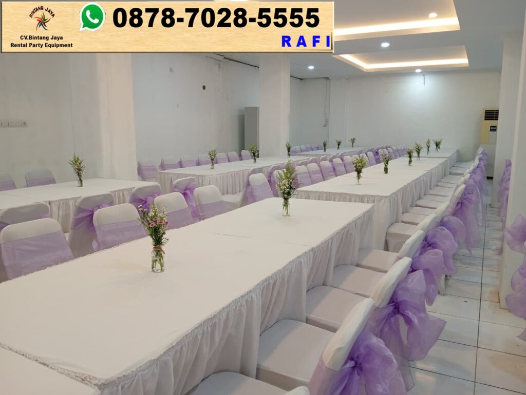 Paket Sewa Kursi Tifanny Futura Dan Meja Kotak Jakarta