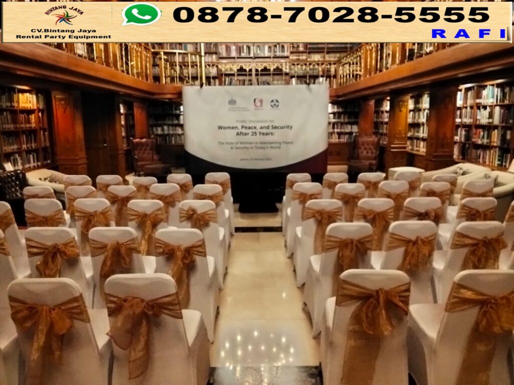 Sewa Kursi Susun Dan Kursi Tiffany Serta Meja Kotak Area Jakarta