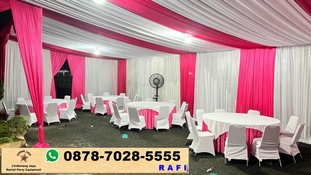 Sewa Tenda Plafon Dan Meja Set Kursi Futura Kelapa Gading Jakarta