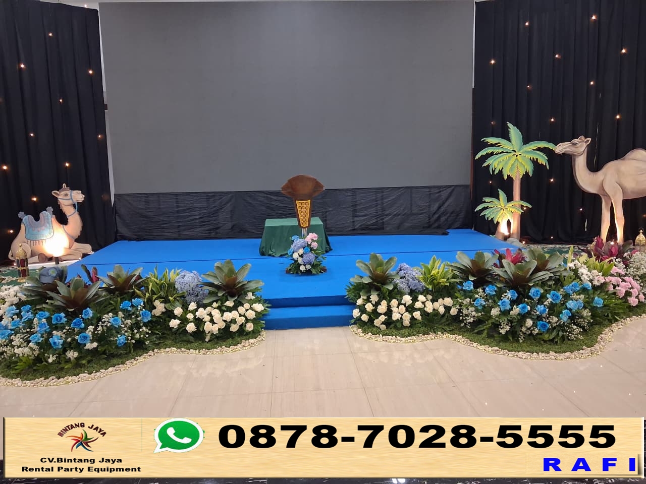 Sewa Panggung Lengkap Mini Garden Jakarta Pusat