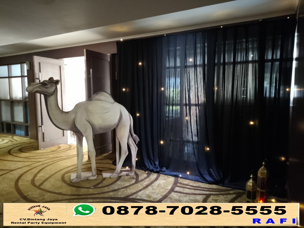 Sewa Tirai Hitam Lotto Bogor