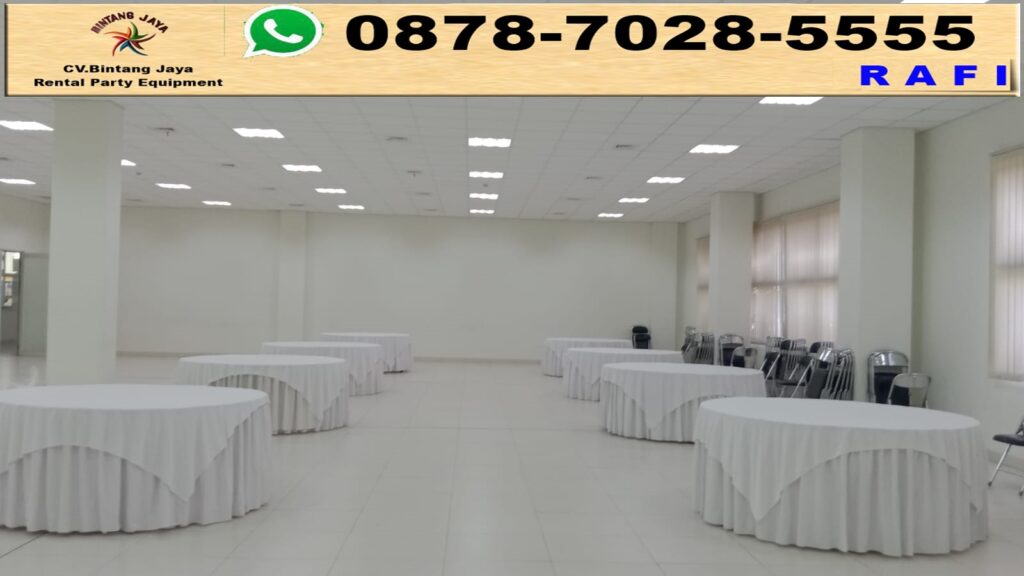 Vendor Sewa Meja Serbaguna Type Bulat Di Jakarta